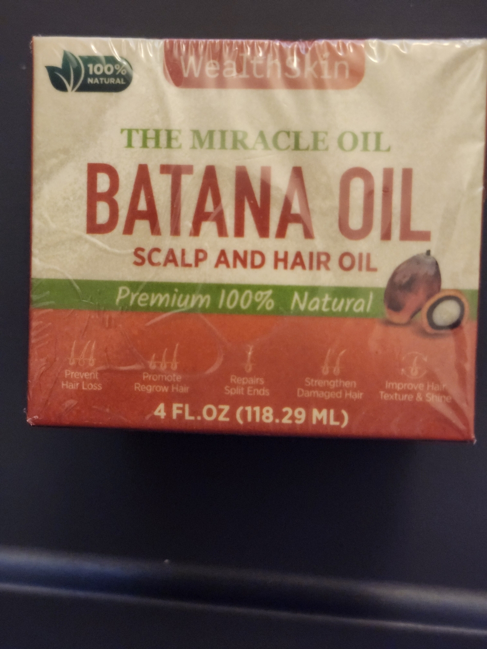 Batana Oil Scalp and Hair Oil - Red/Green